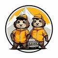 Deux Marmottes en 4L