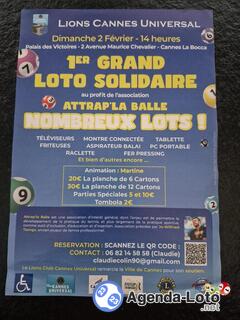 Photo du loto 1er grand loto solidaire