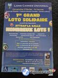 Photo 1er grand loto solidaire à Cannes