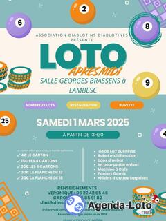 Photo du loto 1er loto des diablotins