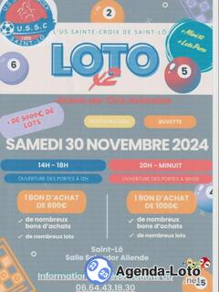 Photo du loto 2 loto a st lo apm et soir anime par chris animation