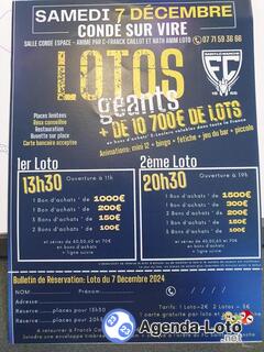 Photo du loto 2 megas lotos organises par fc saint lo