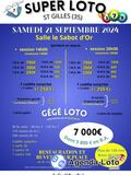 2 Supers lotos des Fées d'Zelles anim Gégé loto