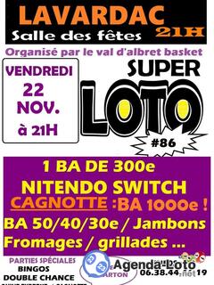 Photo du loto 21h loto val d'Albret basket ( voir affiche)