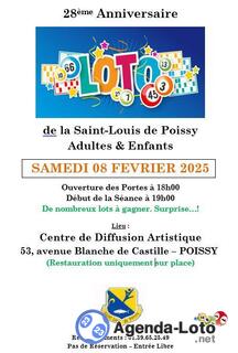 Photo du loto 28ème Loto de la Saint Louis de Poissy