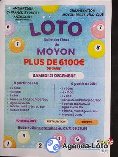 Photo du loto 3 supers lotos organises par moyon percy velo