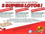 Photo 3 supers lotos organises par tessy moyon sports à Moyon Villages