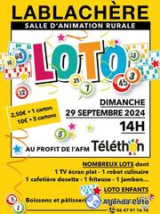 Photo du loto Animation loto en faveur du téléthon