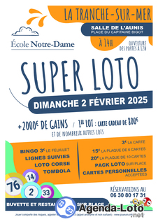 Photo du loto Après-midi animation loto