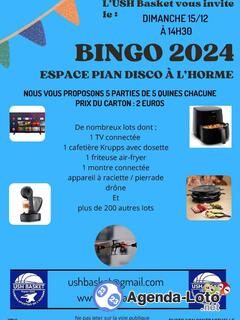 Photo du loto Bingo de noel ush basket