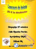 Concours de belote en doublette