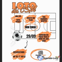 Photo du loto CS Mainvilliers Football Spécial Bon d’achat