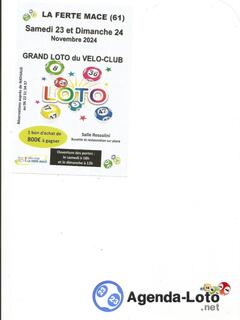 Photo du loto DOUBLE LOTO du vélo Club de la Ferté