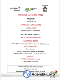 Photo du loto Double loto Noël sur son 31