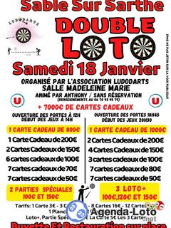 Photo du loto Double Loto organiser par ludodarts