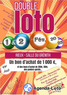 Photo du loto Double loto de Rieux