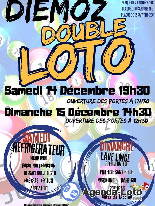 enorme loto de Diemoz competition