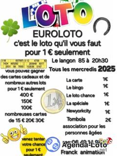 Photo du loto Euroloto ( franck animation) .