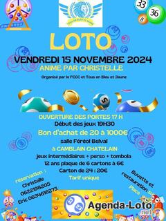 Photo du loto Fc camblain