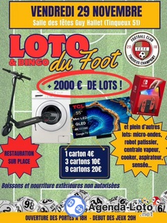 Photo du loto Fc tinqueux loto