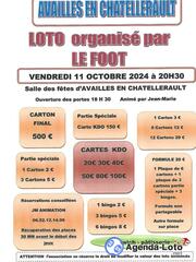 Photo du loto FOOT AVAILLES EN CHATELLERAULT animé par jean-marie