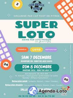 Photo du loto foot de pitres animé par loto passion