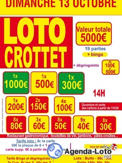 Photo du loto Grand loto 5000euros de lots