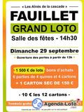 Photo grand loto à Fauillet