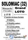 Photo Grand loto à Solomiac