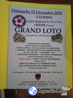 Photo du loto Grand loto amicale des supporters