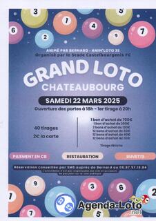 Photo du loto Grand loto Animé par ANIMLOTO35 BERNARD