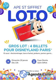 Photo du loto Grand Loto annuel de l'APE de Saint-Siffret