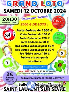 Photo du loto Grand loto apel de l' ecole de monfort