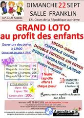 Photo du loto Grand loto au profit des enfants par l'ape les acacias