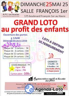 Photo du loto Grand loto au profit des enfants par l'ape les acacias