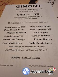 Photo du loto Grand loto d' automne