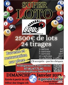 Photo du loto Grand LOTO Beauvais OUC Handball