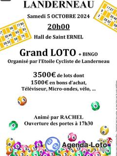 Photo du loto Grand Loto Bingo, Animé par Rachel