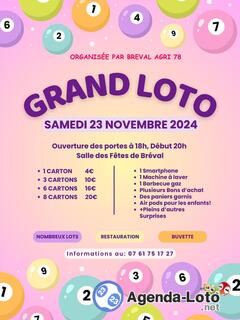 Photo du loto Grand Loto de Bréval Agri 78