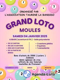 Photo du loto Grand Loto du Club Taurin La Bandido de Moulès