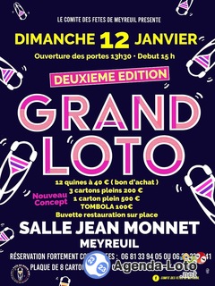 Photo du loto Grand loto du comité des fêtes meyreuil