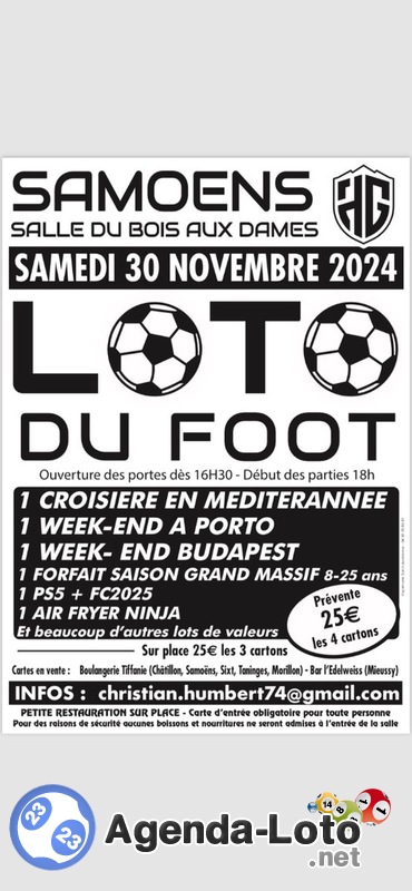 Grand loto du Foot HGFC