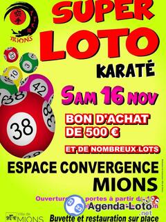 Photo du loto grand loto du karate de Mions