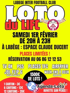 Photo du loto Grand Loto du LIFC