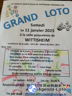 Photo du loto Grand loto du nouvel an