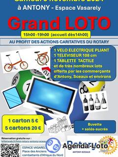 Photo du loto Grand loto du rotary antony-sceaux