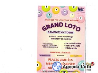 Photo du loto Grand loto foyer le merignac