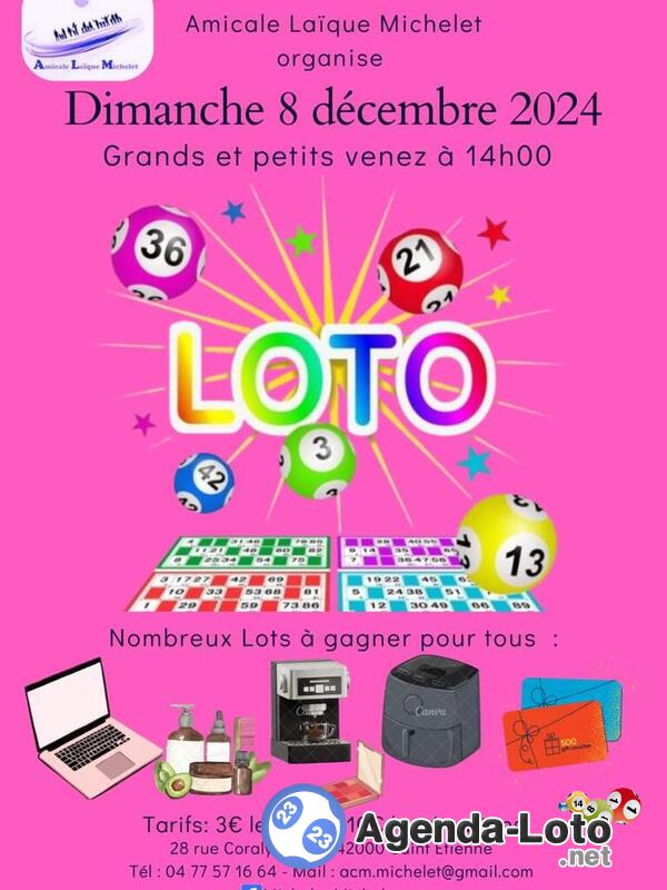 grand loto de l amicale michelet