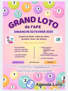 Photo du loto Grand loto de l'APE