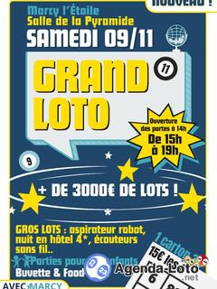 Photo du loto Grand Loto de l'association A.V.E.C. Marcy